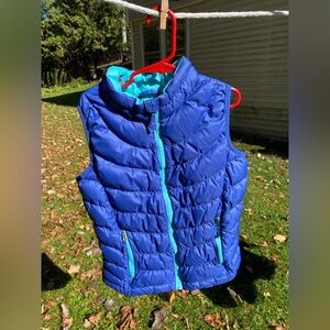 Child’s L.L. Bean Turquoise Down Puffer Vest